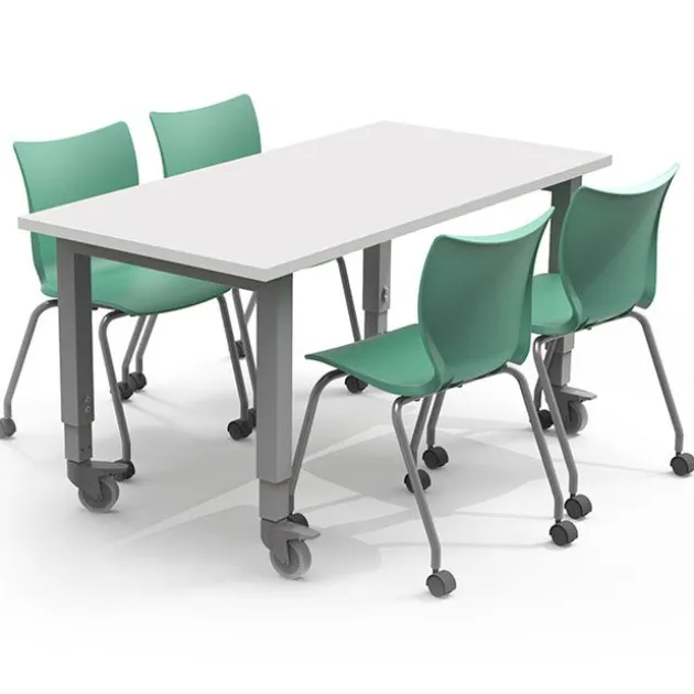 Adjustable Dry Erase Top Planner Studio Tables