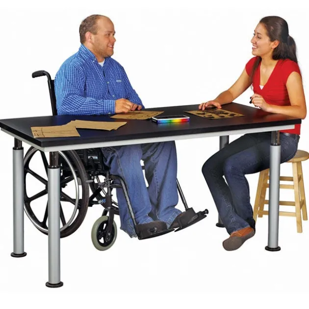 Adjustable Height Art Tables