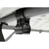 Adjustable Height Fold In Half Plastic Folding Table - 24"D x 48"L x 22"-35"H