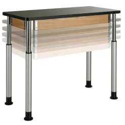 Adjustable Height Science Tables