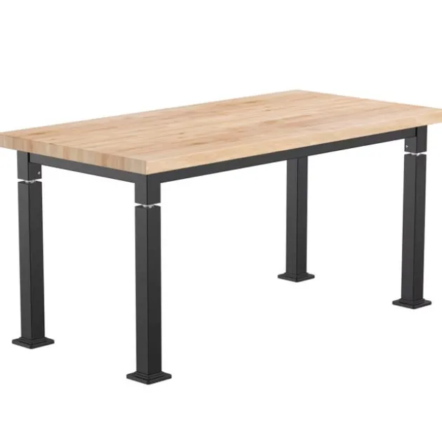 Aero-Lift Tables with Butcherblock Top