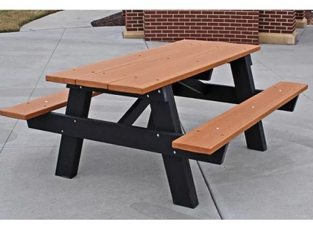 A Frame ADA Outdoor Picnic Table