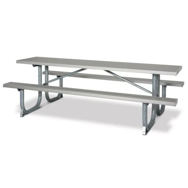 Aluminum & Steel Extra Heavy-Duty Picnic Table