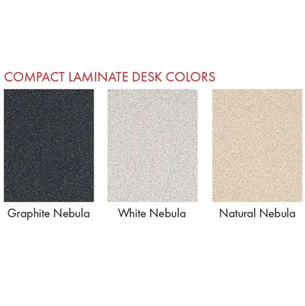 Aptitude Jr. Executive Student Desk- Compact Laminate Top