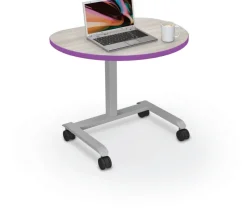 Avid Pneumatic Conference End Desk w/ Dry Erase Top