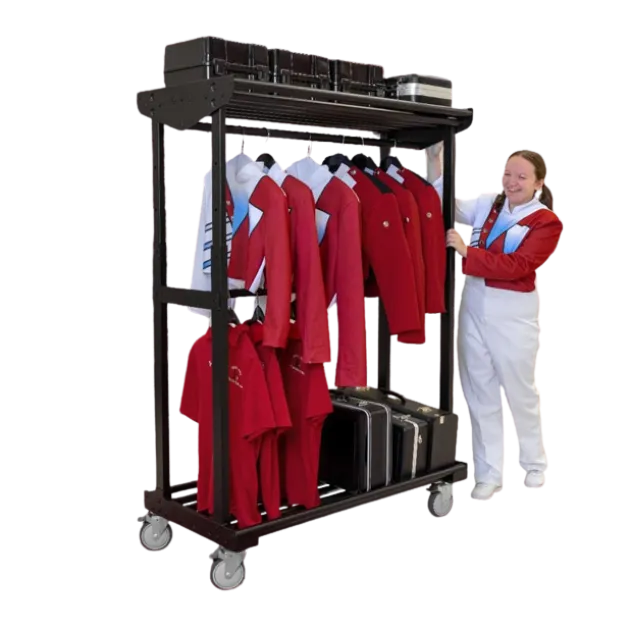 BandStor Encore Mobile Uniform Rack