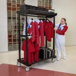 BandStor Encore Mobile Uniform Rack