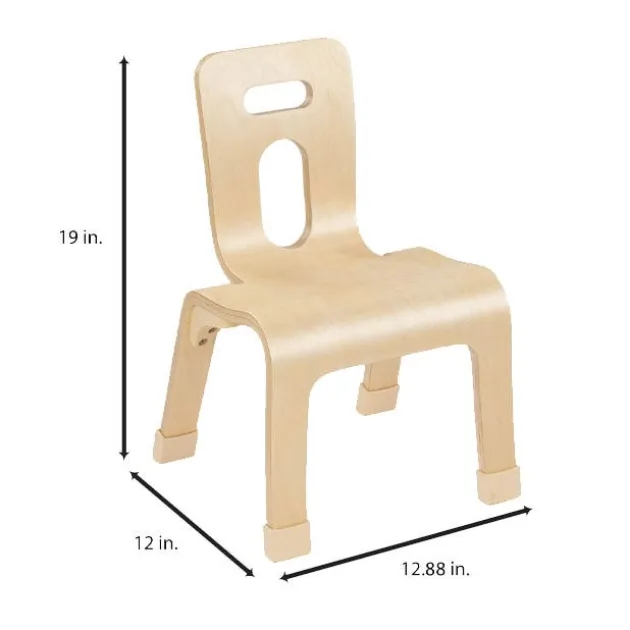Bentwood Chair Set of 2 (10'' H - Pre - K)