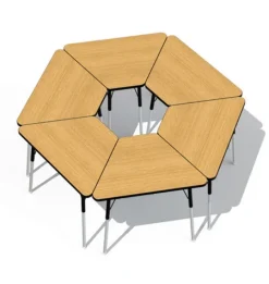 Berries Trapezoid Desk