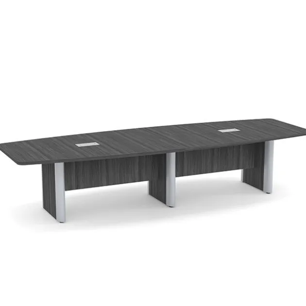 Boat Shaped Conference Tables w/ Elliptical Base