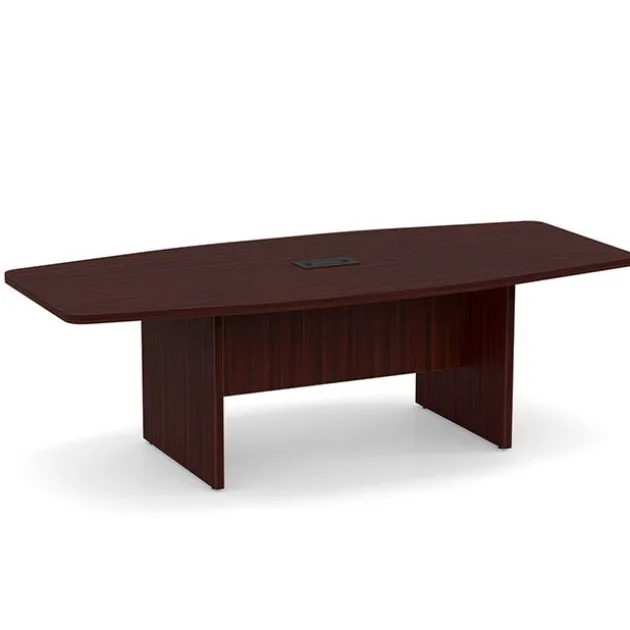 Boat Shaped Conference Tables w/ Slab Base