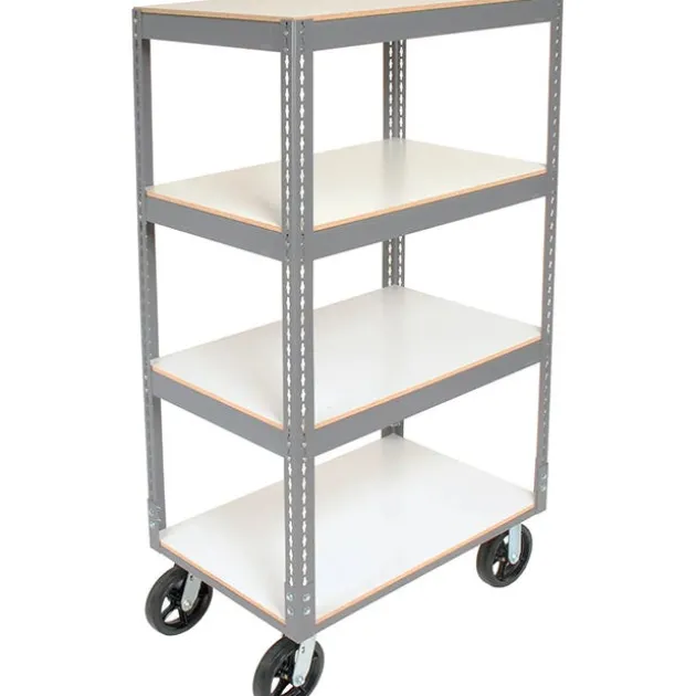 Boltless Shelf Truck with 4 Shelves