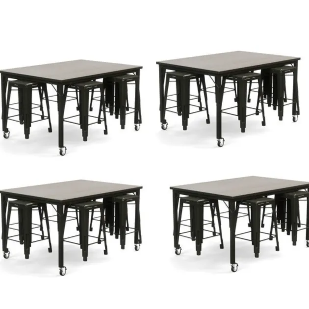 Brainstorm Laminate Workbench Table & Stool Package Sets