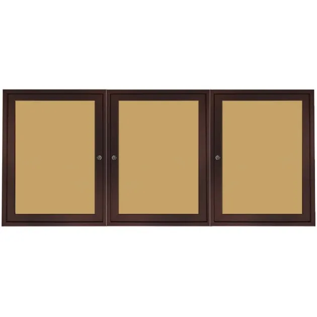 Bronze Aluminum Frame Bulletin Boards