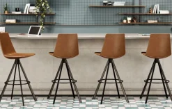 Bungee Swivel Bar Stool