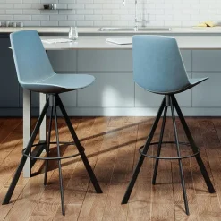 Bungee Swivel Bar Stool
