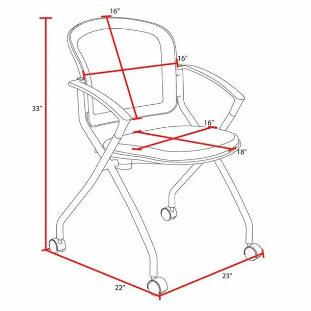 Cadence Nesting Chair Packs (4, 12 or 20)