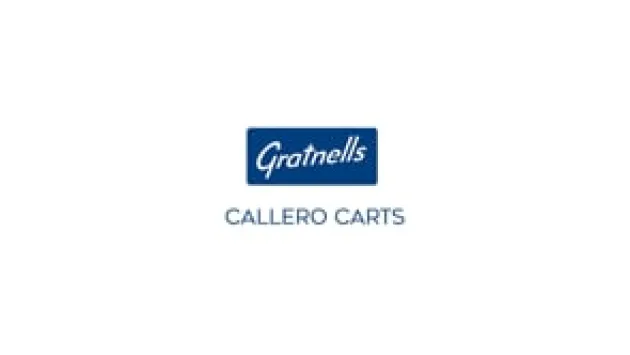 Callero Silver Double Cart w/ Trays
