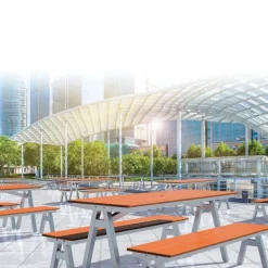 Centra Series Indoor and Outdoor Benches
