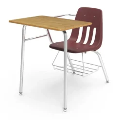 Chair Desk with Bookrack