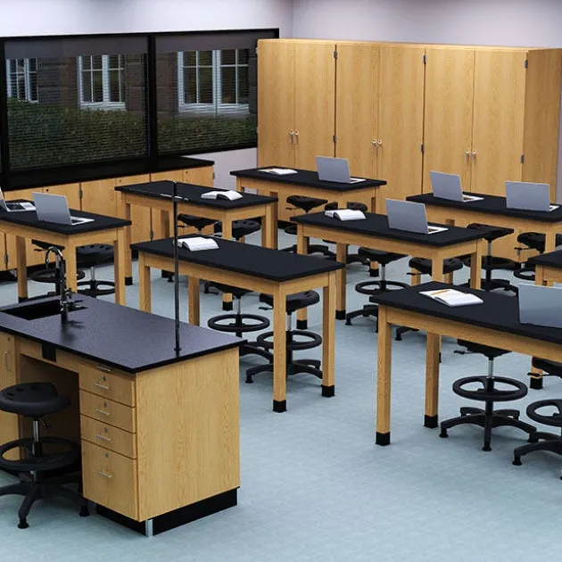 ChemGuard Maple Science Lab Table (24'' D X 48'' W)