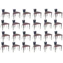 Classroom Set - 24 Apollo Synergy Student Desks and Stack Chairs