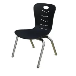 Classroom Set - 6 Apollo Synergy Dry Erase Student Desks and Stack Chairs