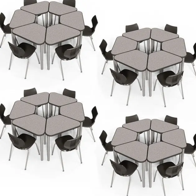 Classroom Set- 24 Elemental Huddle Desks & Flavors Chairs