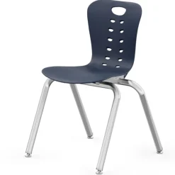 Classroom Set - 24 Fish Synergy Student Desks and Stack Chairs