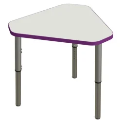 Classroom Set - 24 Jewel Dry Erase Synergy Student Desks and Stack Chairs