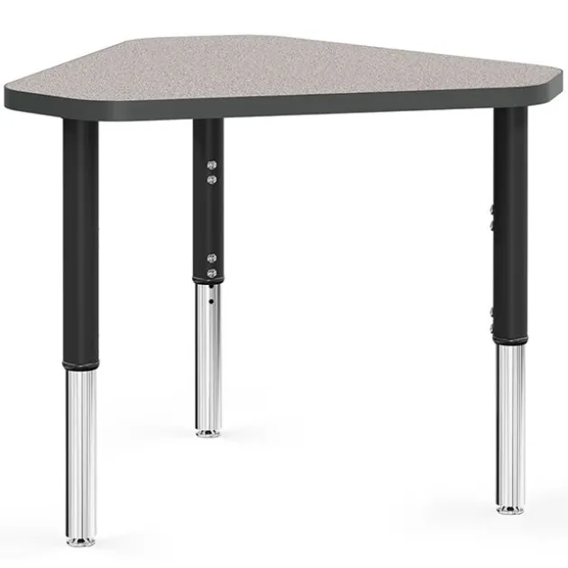 Classroom Set - 6 Jewel Synergy Student Desks and Stack Chairs