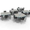 Classroom Set - 20 Wing Desks & Flavors Chairs