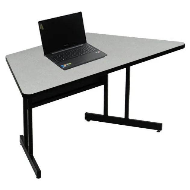 Collaborative Trapezoid Computer Tables