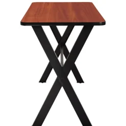 Collaborator Table w/ Wild Cherry Laminate Top (30'' x 72'' Rectangle)