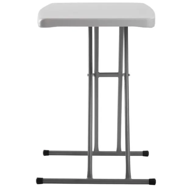 Commercialine Height Adjustable Personal Folding Table (20'' W x 30'' D)