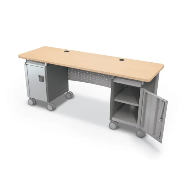 Compass Dual Cabinet Teacher Desks