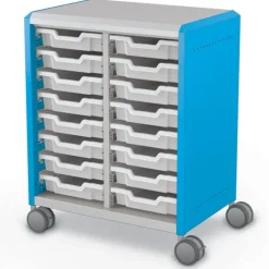 Compass H2 Counter Height Tray Storage Cabinets