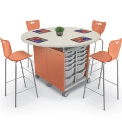 Compass Island Round Cabinet - 42