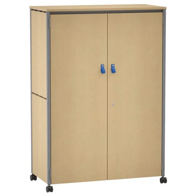 Constellate Double Mid Cluster Classroom Storage Cabinets