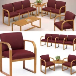 Contour Full Back Series Reception Seating