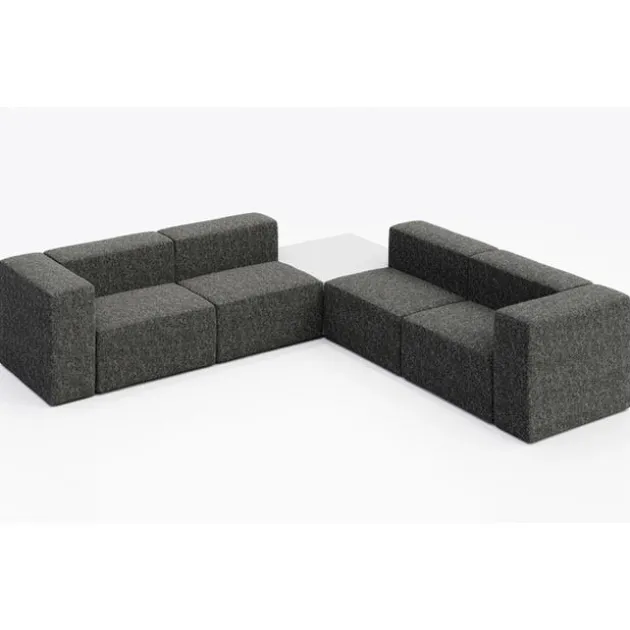 Conversa Collection 4-Seat Corner Sofa with Occasional Table
