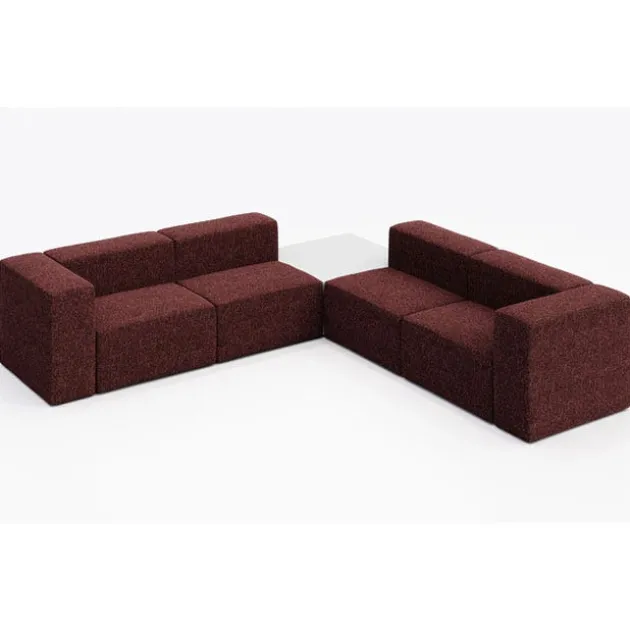 Conversa Collection 4-Seat Corner Sofa with Occasional Table