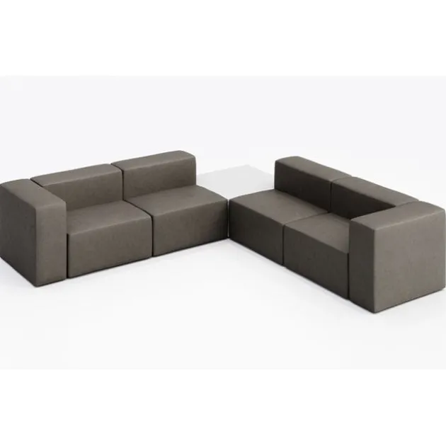 Conversa Collection 4-Seat Corner Sofa with Occasional Table