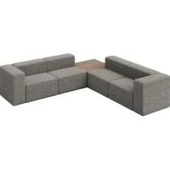 Conversa Collection 4-Seat Corner Sofa with Occasional Table