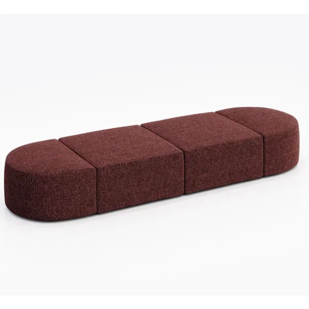 Conversa Collection 4-Seat Modular Lounge Seating
