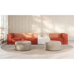 Conversa Collection 3-Seat Sofa with Occasional Table