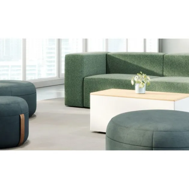 Conversa Collection 3-Seat Sofa with Occasional Table