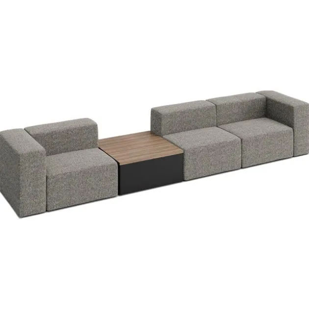 Conversa Collection 3-Seat Sofa with Occasional Table