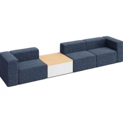 Conversa Collection 3-Seat Sofa with Occasional Table