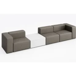 Conversa Collection 3-Seat Sofa with Occasional Table